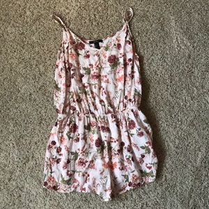 Forever 21 Floral Romper